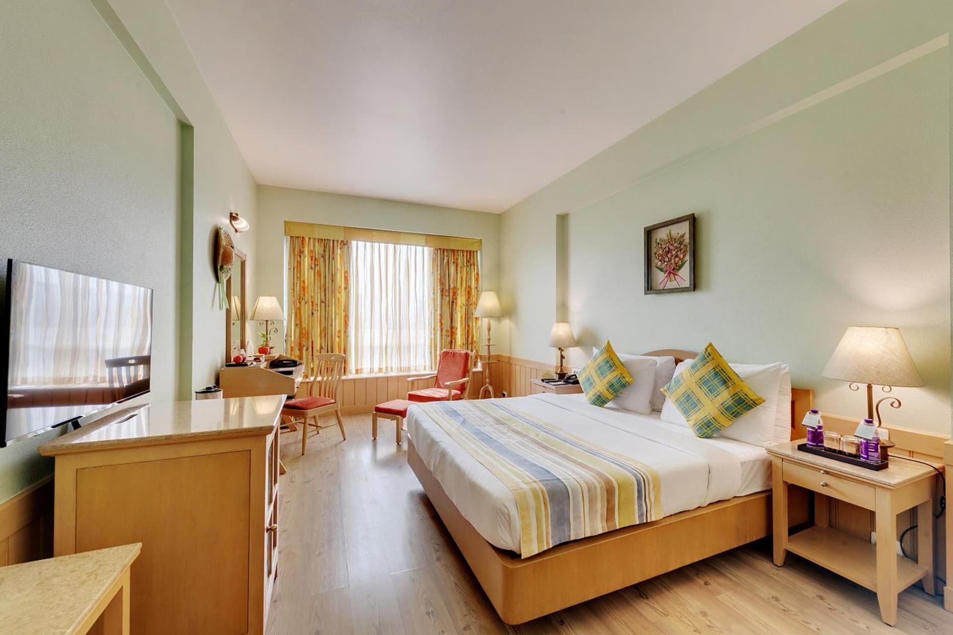 Winter Green King Room with City View
