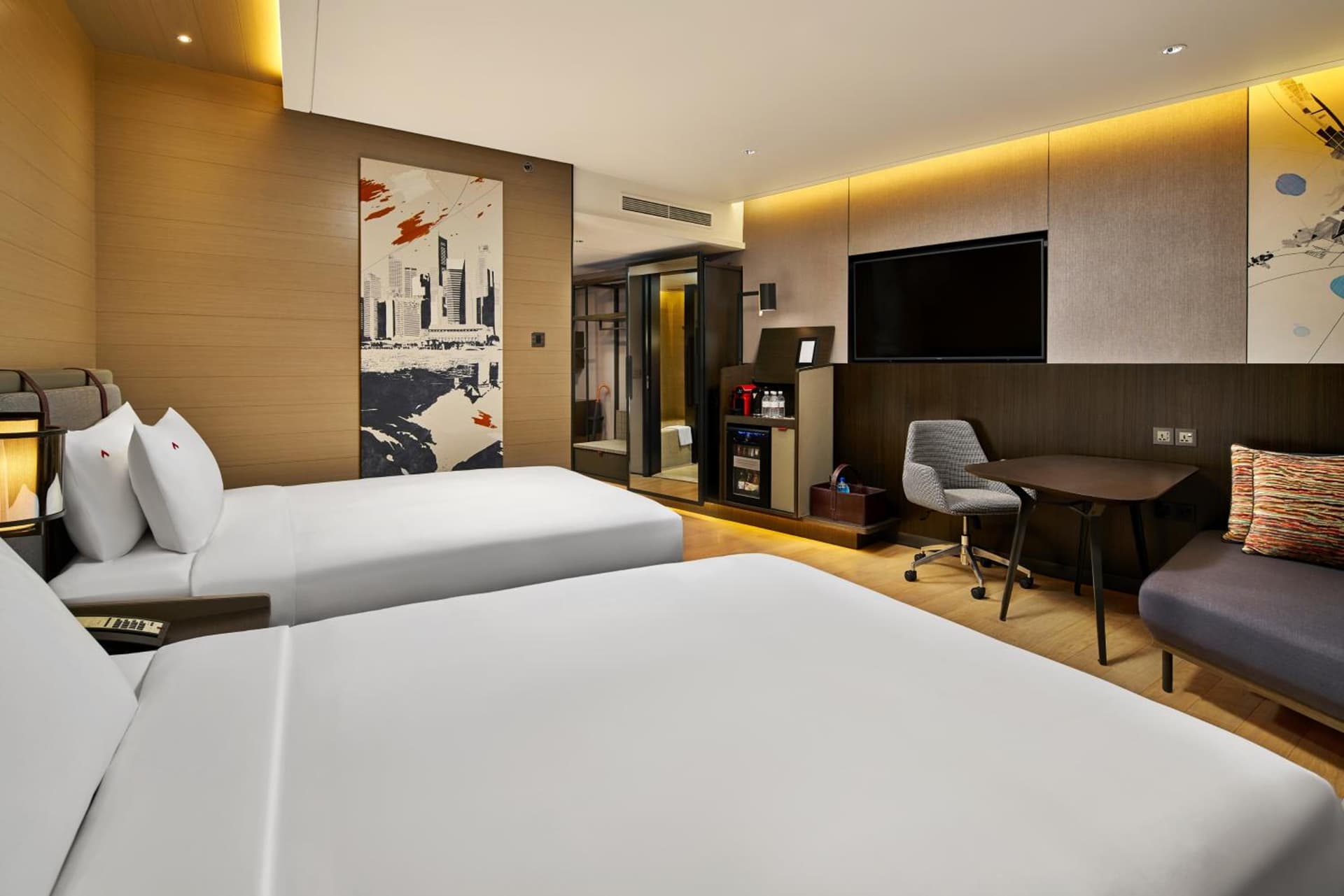 Executive Double Balcony High Floor Room