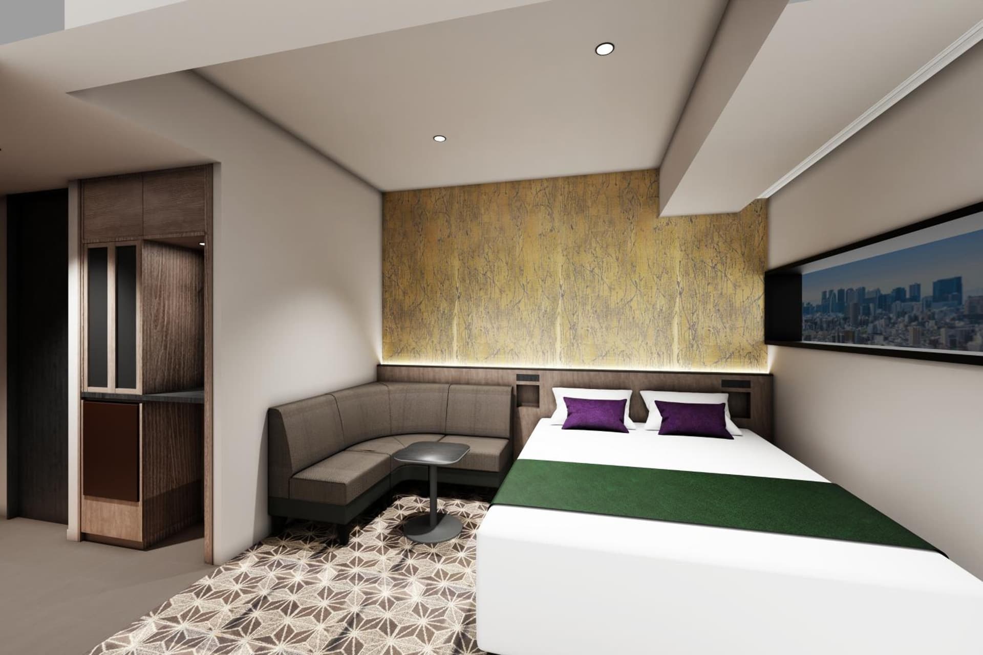 Standard Double Room [Wide Bed w160cm] - Non Smoking