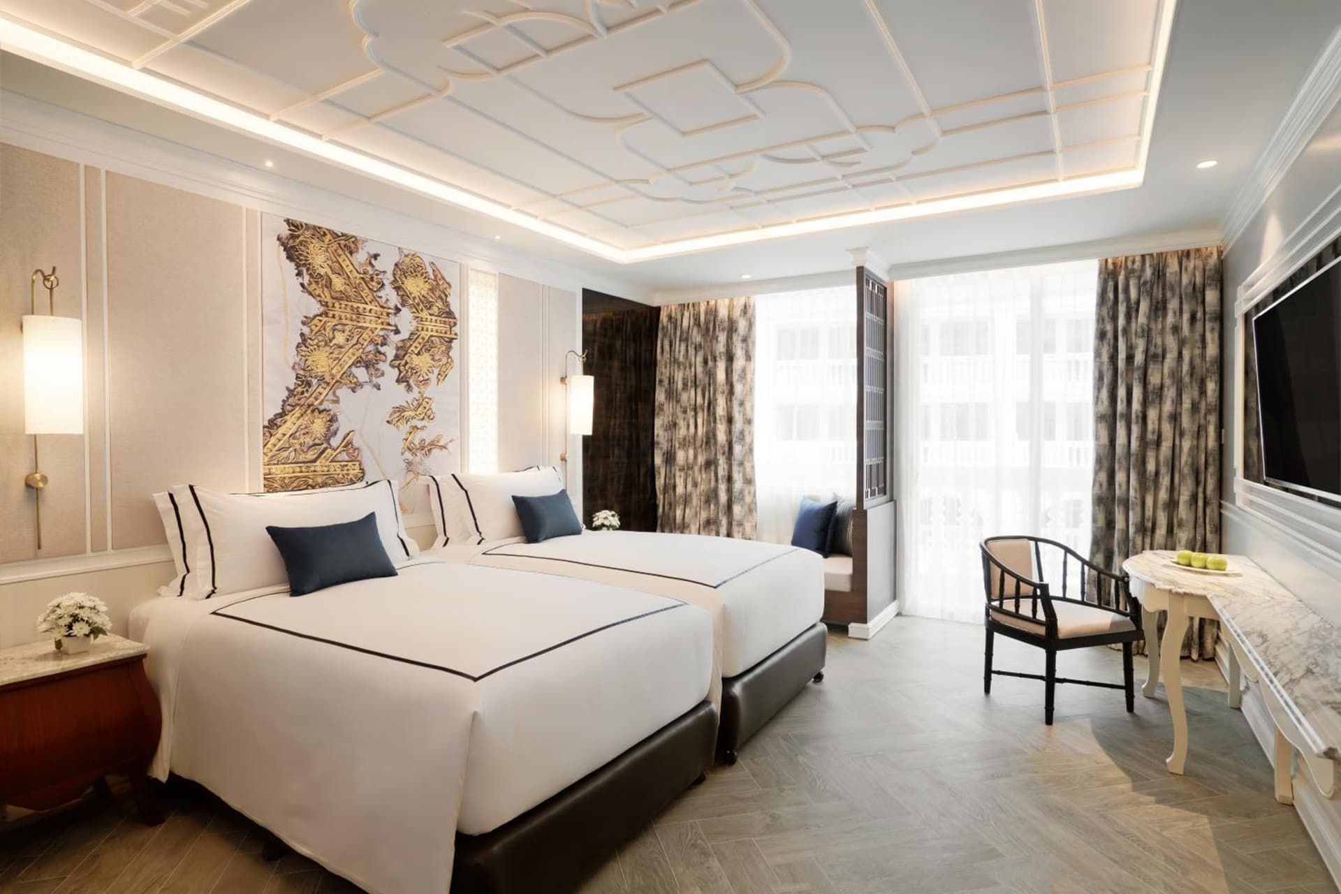 Deluxe Twin Room with Pool View