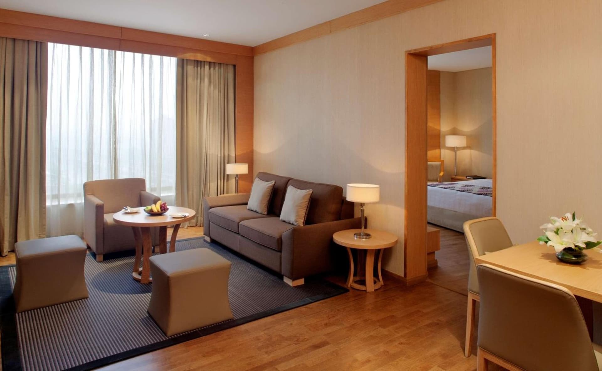 Suite with Living Area And Sofa Bed(City View)