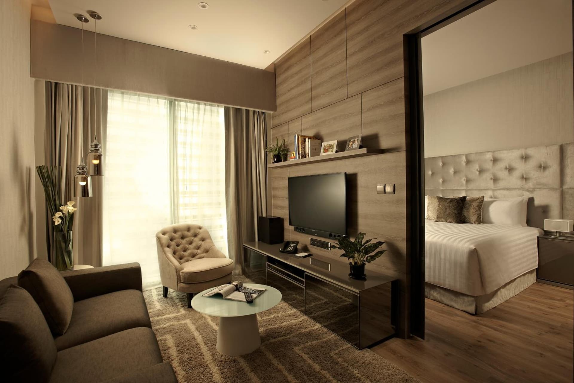 Deluxe One-Bedroom Apartment
