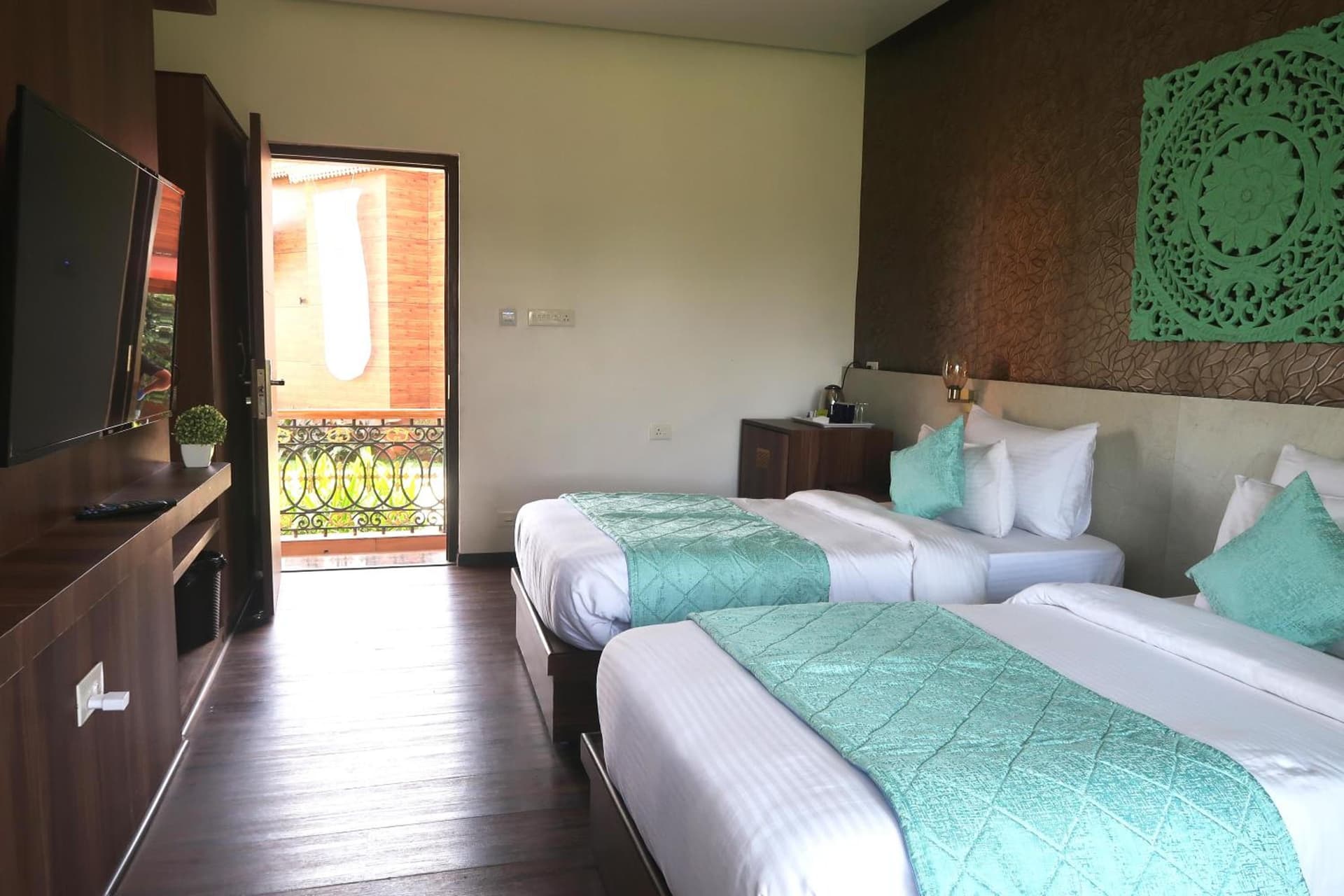 Garden View Twin Room