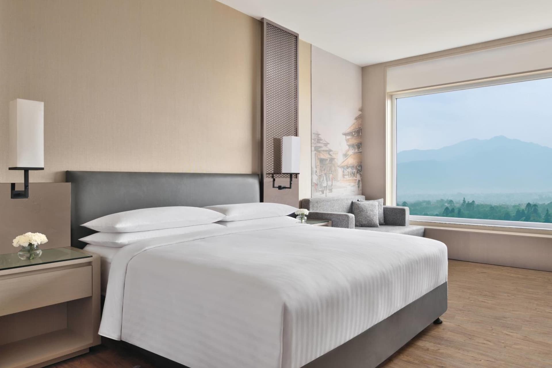 Deluxe Room, 1 King, Mountain view