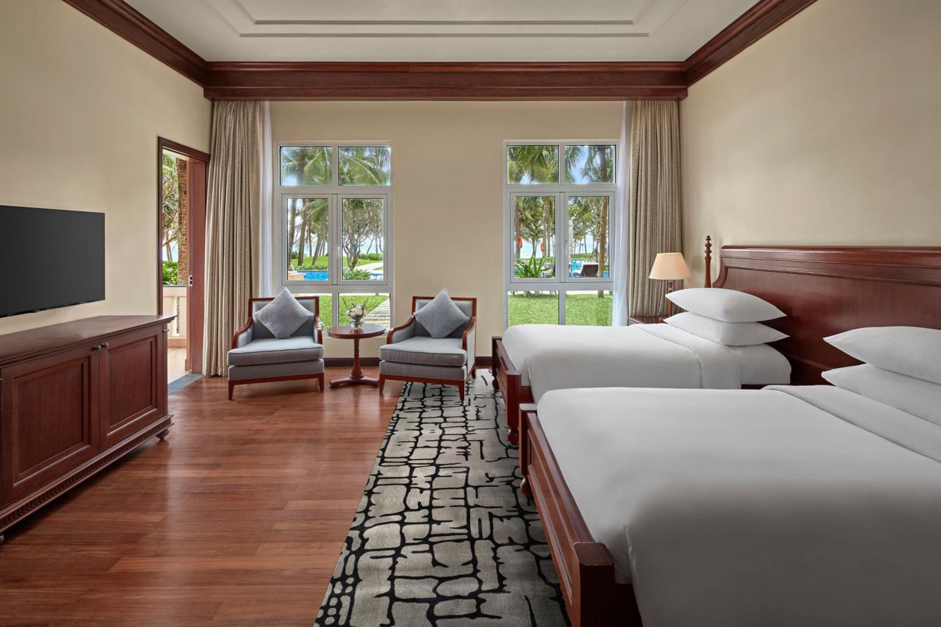 Deluxe Twin Room with Garden View