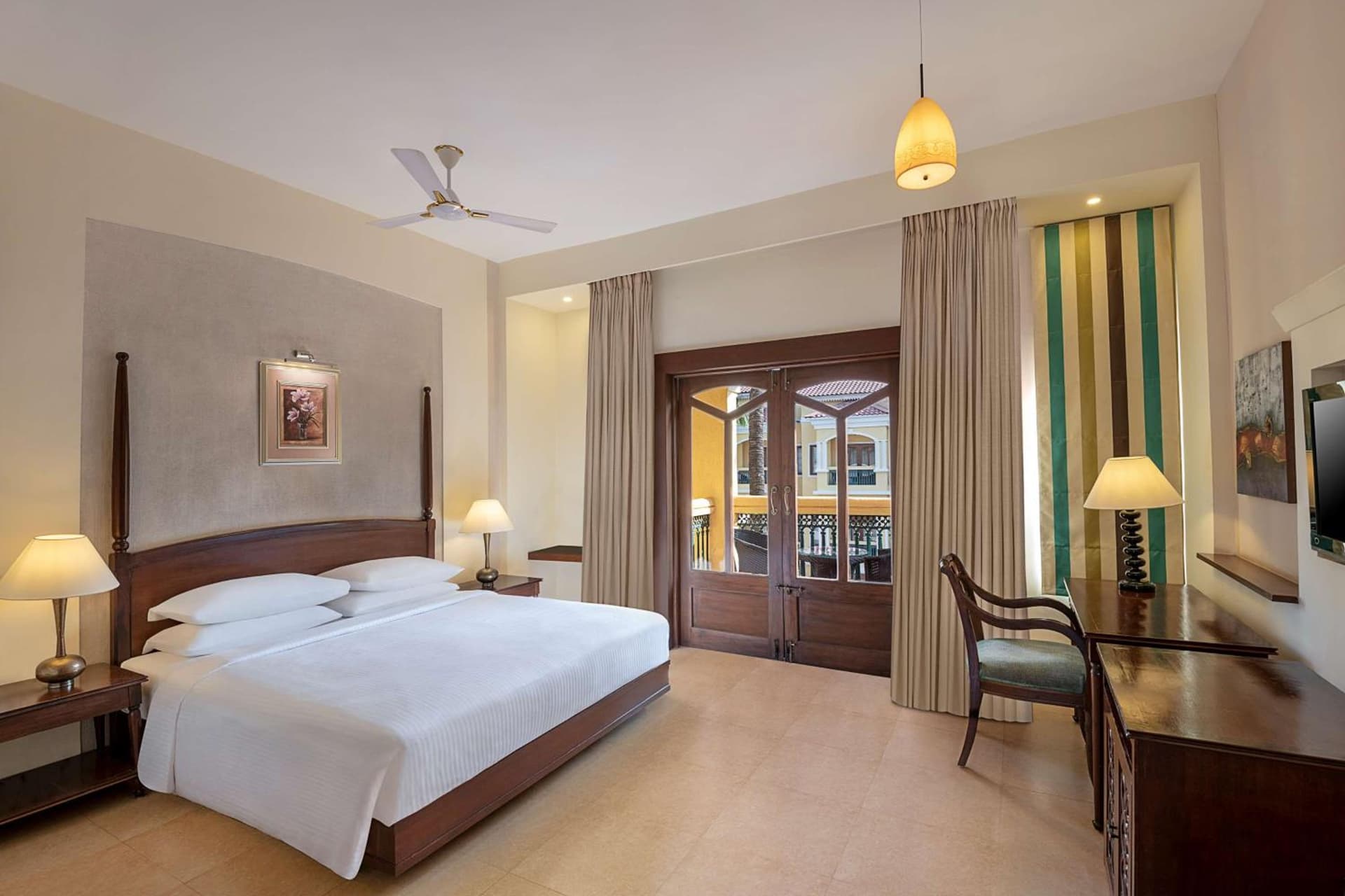 Deluxe Room King Bed Pool View with Balcony