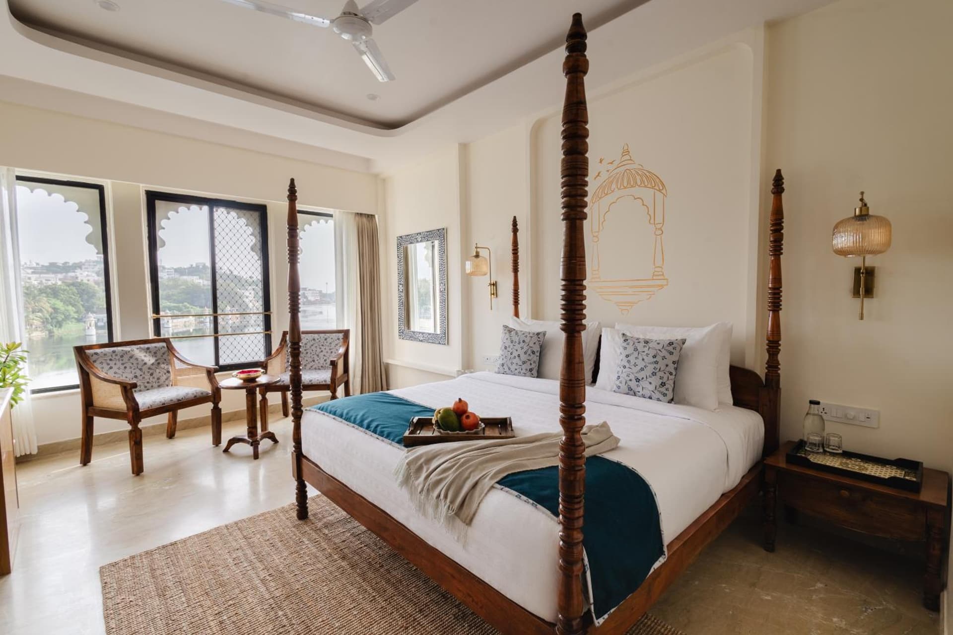 Twin Lake View Room