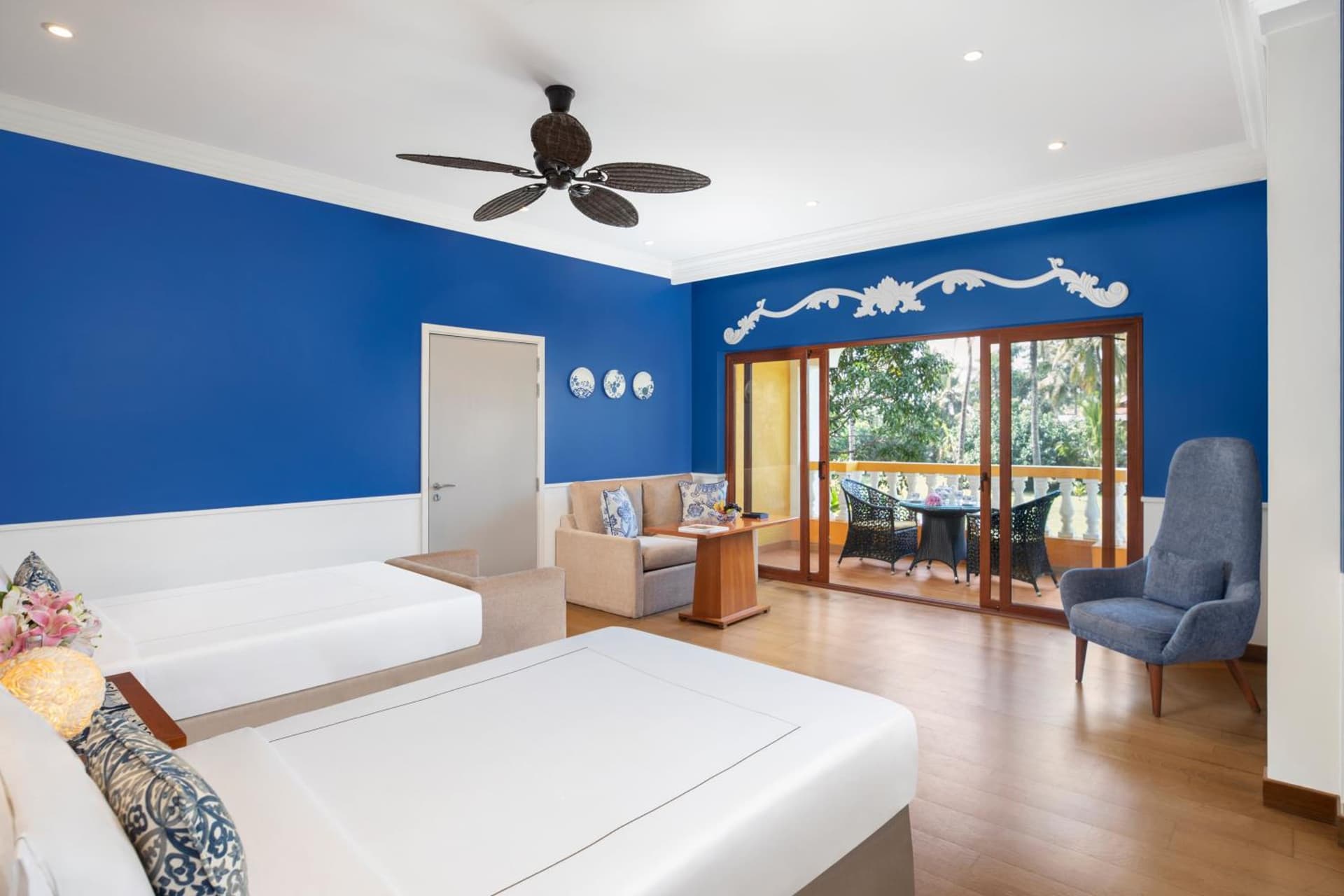 Premium Villa Room Garden View Twin Bed