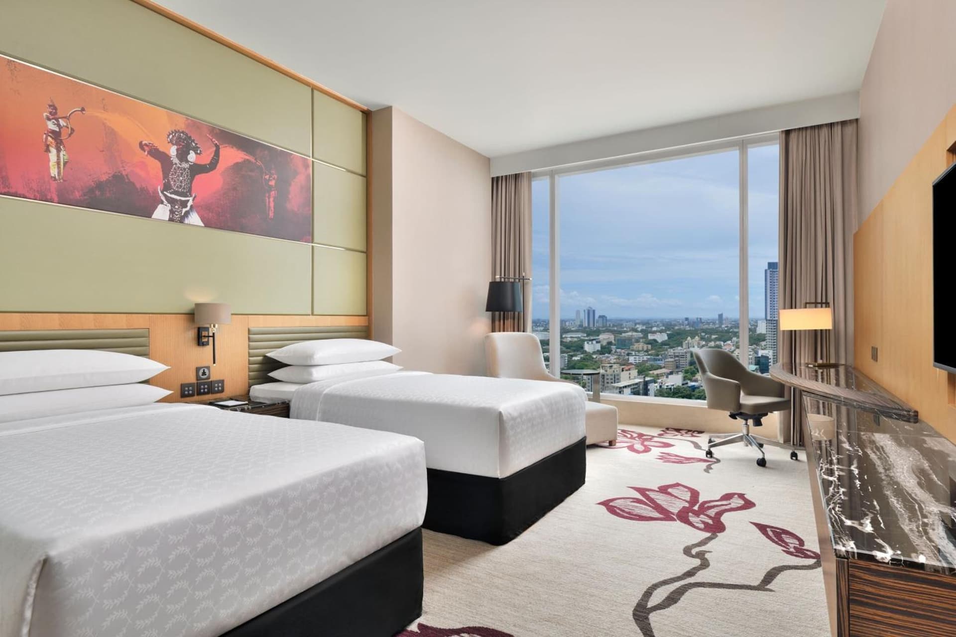Deluxe Twin Room with City View