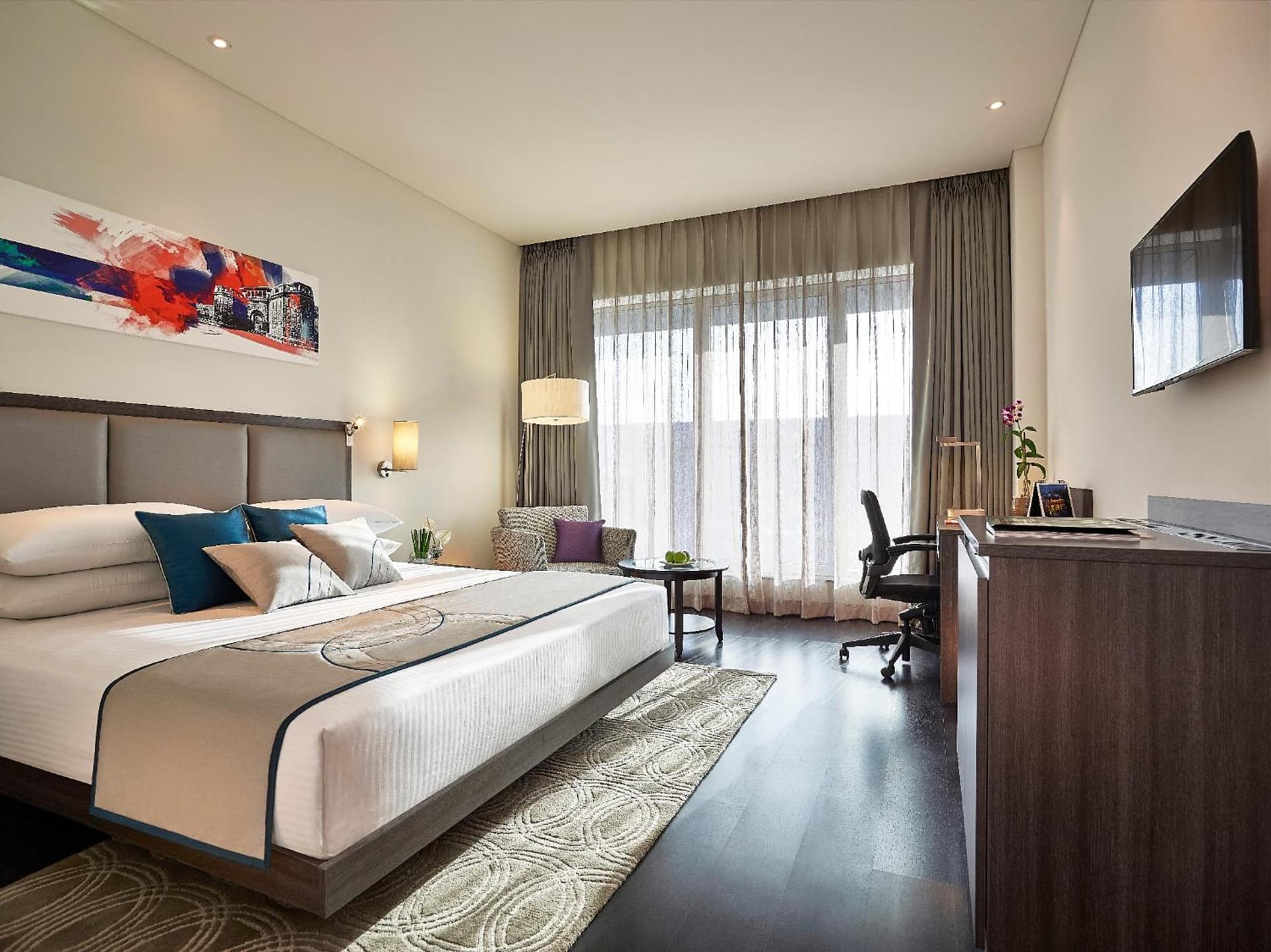Deluxe Twin City View Room
