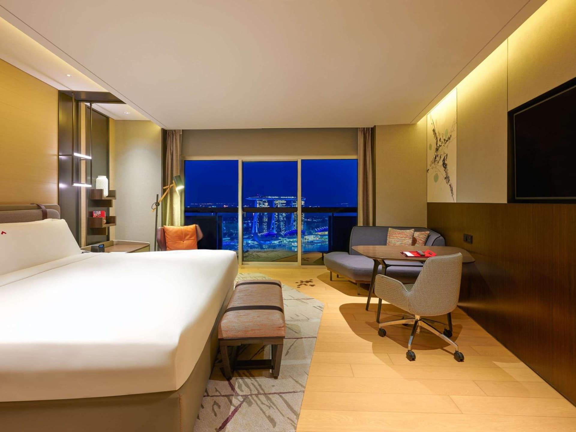 King Balcony High Floor Room