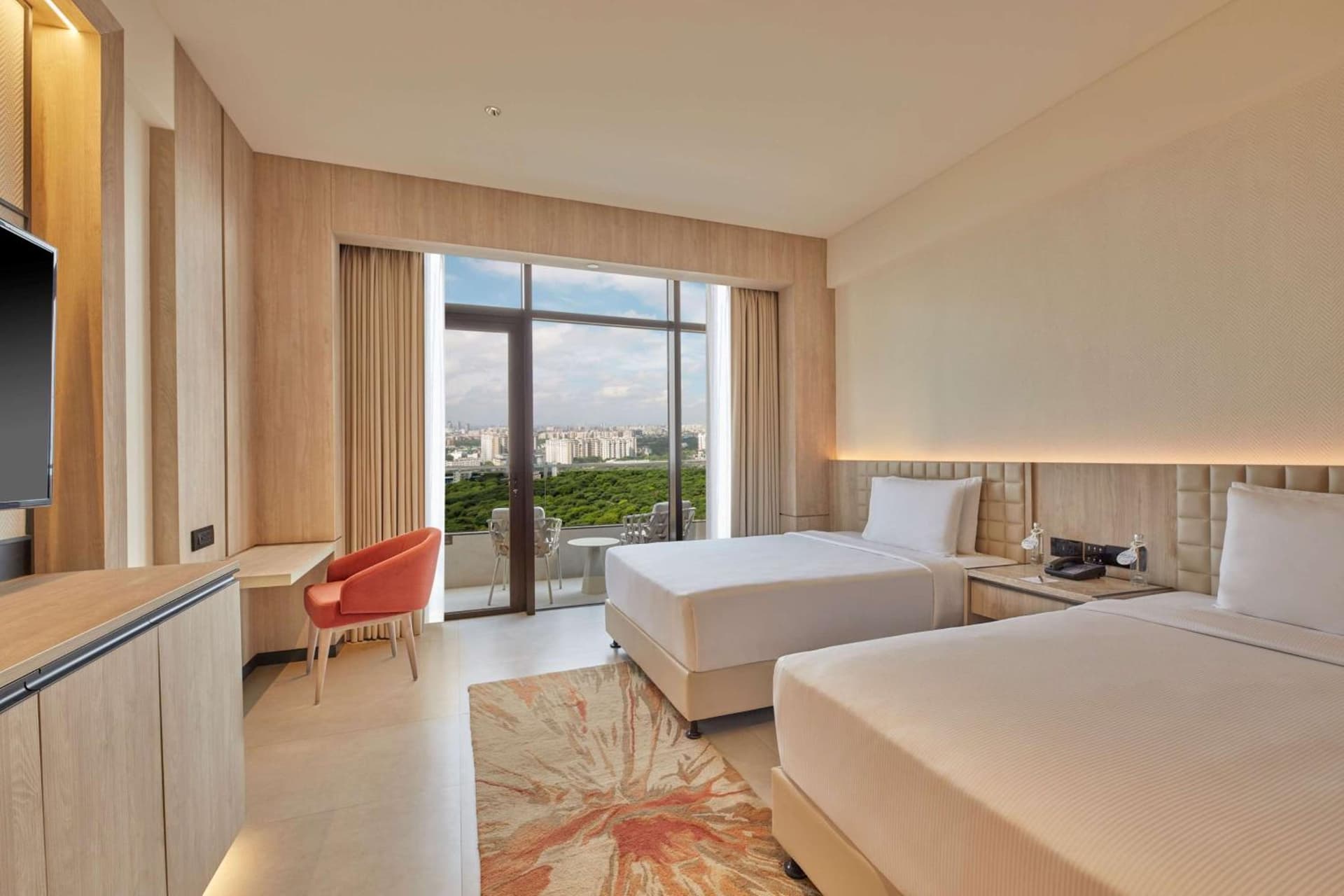 Twin Guest Room with Balcony