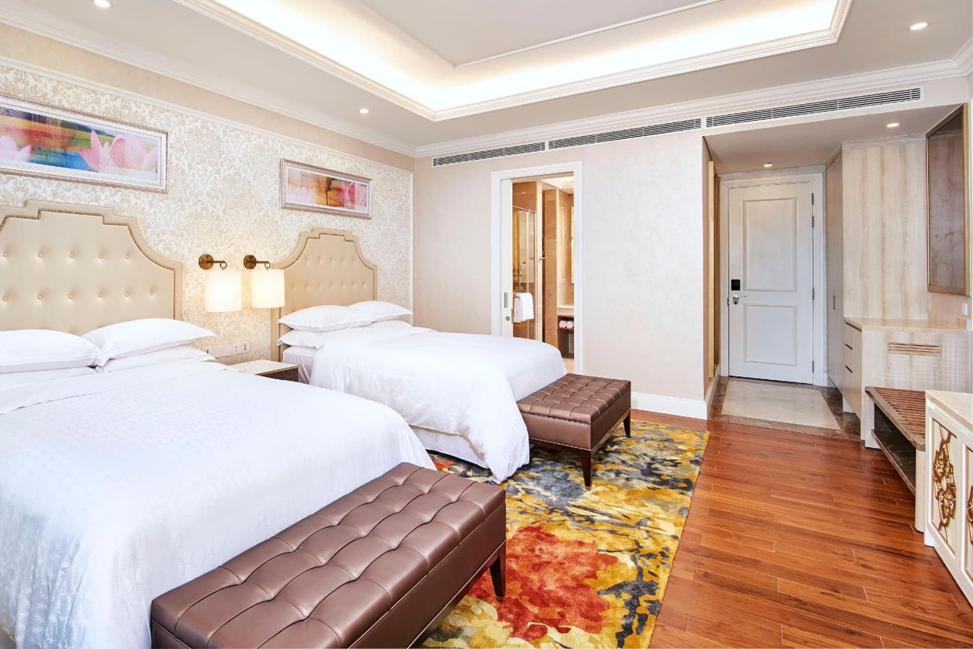 Deluxe, Guest room, 2 Twin, Bay view