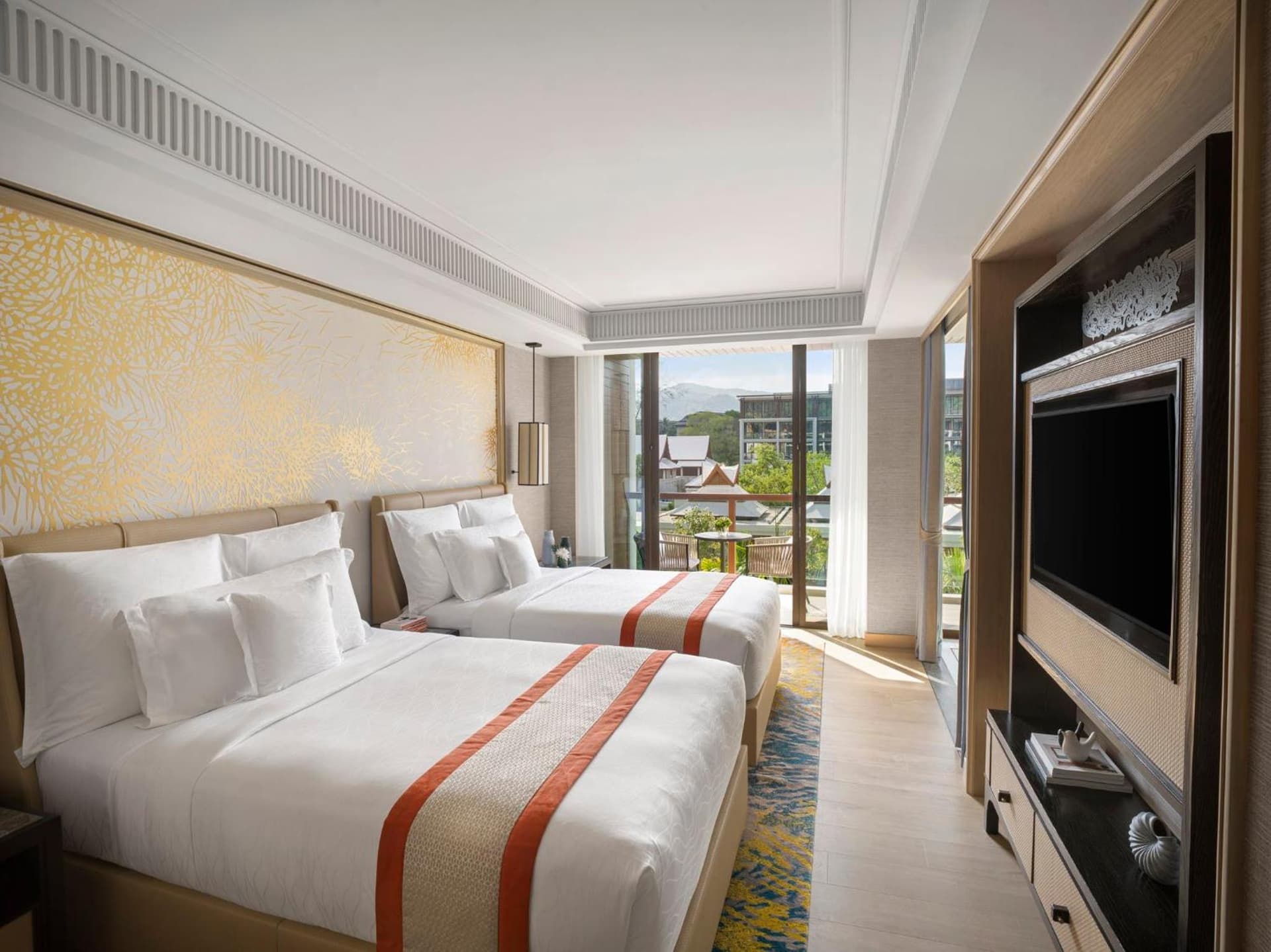 Classic Twin Room with Pool View