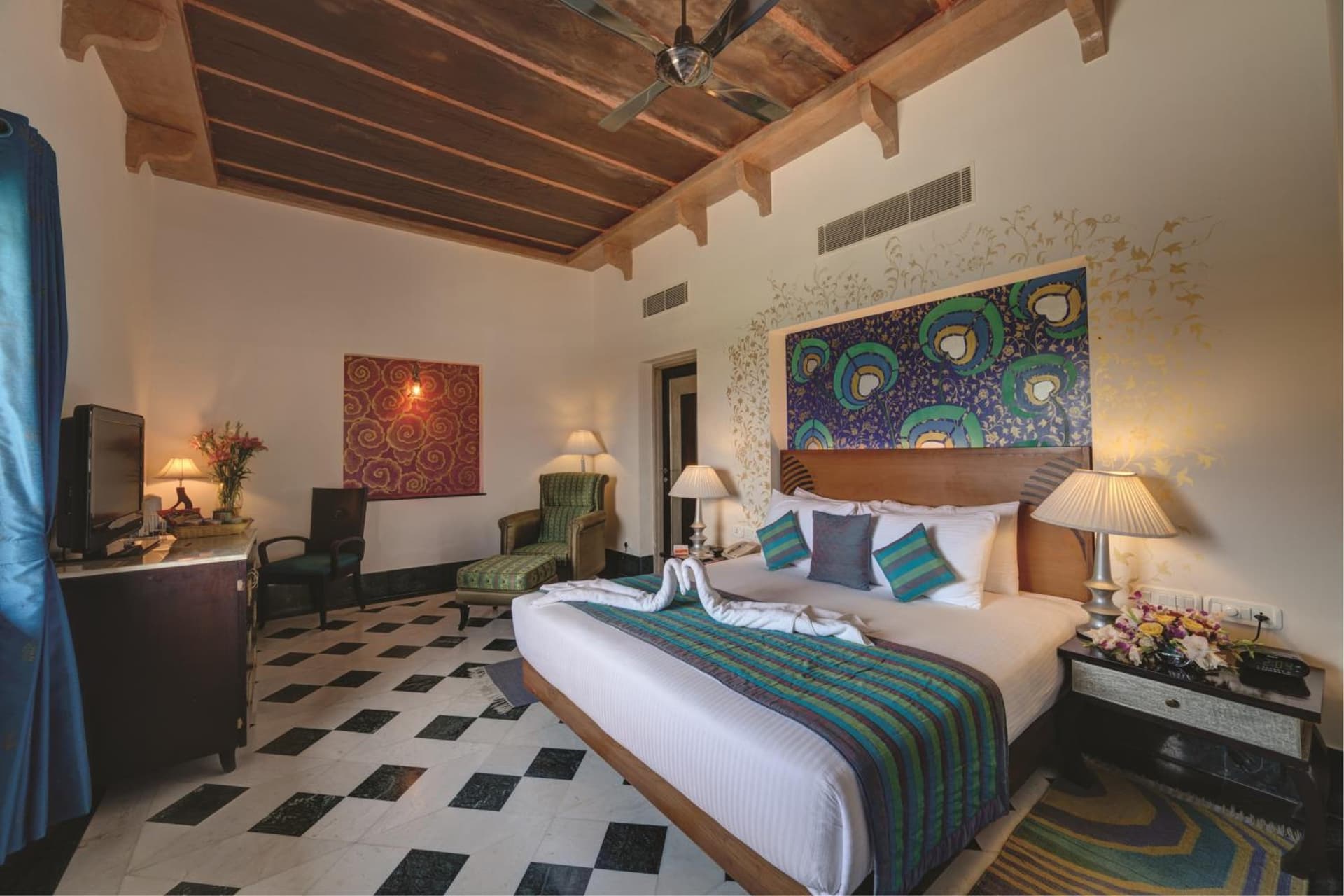 Villa Double Courtyard View Room