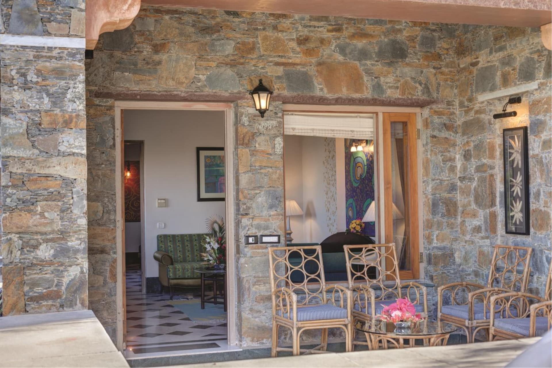 Villa Double Courtyard View Room