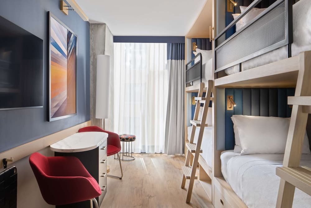 Twin Beds Hearing Accessible