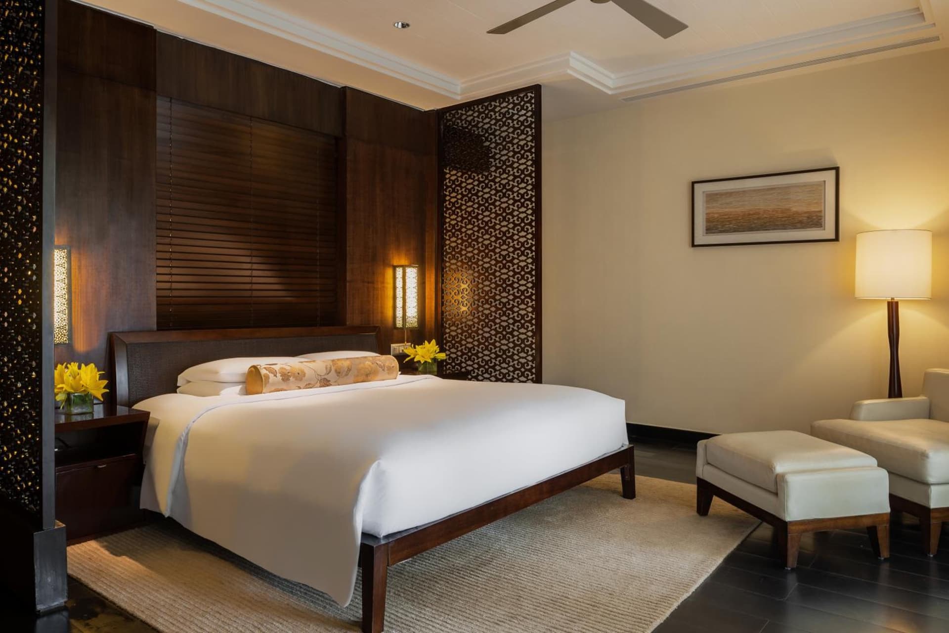 King Room with Balcony and Garden View