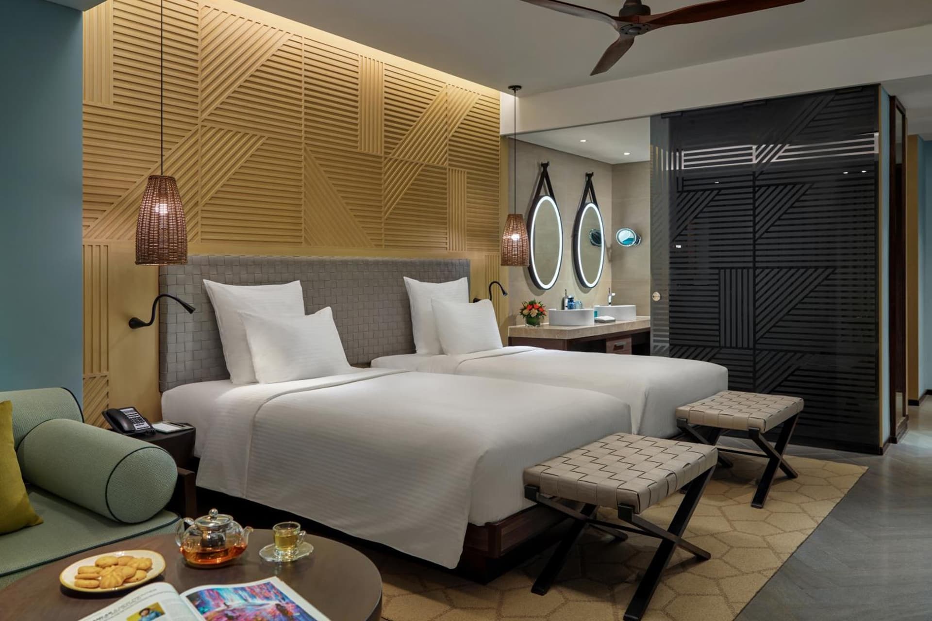 Deluxe Twin Room with Garden View